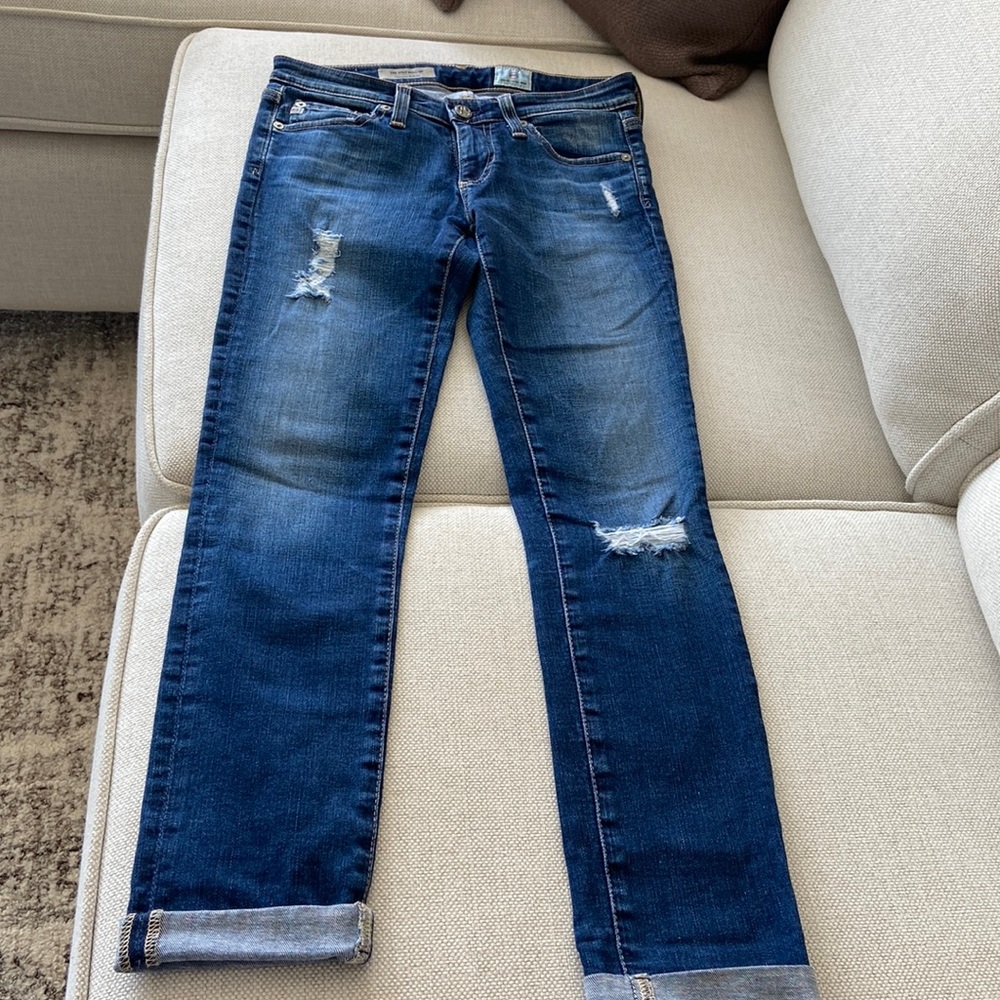 AG the Stilt roll-up jeans